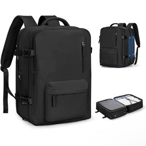 Travel Backpack Laptop Expandable Flight Carry on Waterproof 17inch Laptop Bag